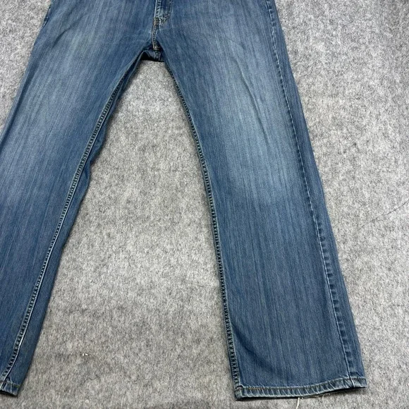 Levis 559 Jeans Mens 38x32 Blue Medium Wash Relaxed Fit Straight Leg Denim Pants - Picture 6 of 16